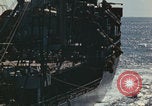Image of USS Saratoga refueling Pacific Ocean, 1945, second 22 stock footage video 65675080633