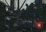 Image of USS Saratoga refueling Pacific Ocean, 1945, second 27 stock footage video 65675080633