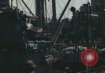 Image of USS Saratoga refueling Pacific Ocean, 1945, second 29 stock footage video 65675080633