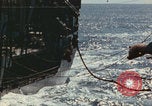 Image of USS Saratoga refueling Pacific Ocean, 1945, second 43 stock footage video 65675080633