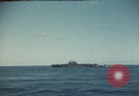 Image of USS Saratoga sailing Pacific Ocean, 1945, second 3 stock footage video 65675080634