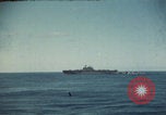 Image of USS Saratoga sailing Pacific Ocean, 1945, second 7 stock footage video 65675080634