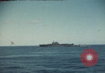 Image of USS Saratoga sailing Pacific Ocean, 1945, second 8 stock footage video 65675080634