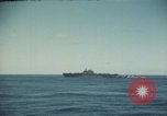 Image of USS Saratoga sailing Pacific Ocean, 1945, second 13 stock footage video 65675080634