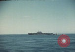 Image of USS Saratoga sailing Pacific Ocean, 1945, second 14 stock footage video 65675080634