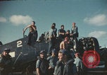 Image of USS Saratoga sailing Pacific Ocean, 1945, second 15 stock footage video 65675080634