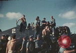 Image of USS Saratoga sailing Pacific Ocean, 1945, second 18 stock footage video 65675080634