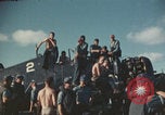 Image of USS Saratoga sailing Pacific Ocean, 1945, second 19 stock footage video 65675080634