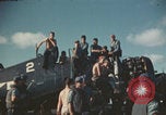 Image of USS Saratoga sailing Pacific Ocean, 1945, second 20 stock footage video 65675080634