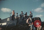 Image of USS Saratoga sailing Pacific Ocean, 1945, second 26 stock footage video 65675080634