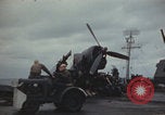 Image of USS Saratoga sailing Pacific Ocean, 1945, second 31 stock footage video 65675080634