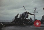 Image of USS Saratoga sailing Pacific Ocean, 1945, second 32 stock footage video 65675080634