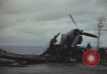 Image of USS Saratoga sailing Pacific Ocean, 1945, second 33 stock footage video 65675080634