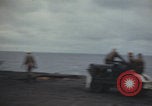 Image of USS Saratoga sailing Pacific Ocean, 1945, second 34 stock footage video 65675080634