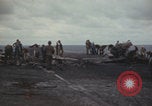 Image of USS Saratoga sailing Pacific Ocean, 1945, second 37 stock footage video 65675080634