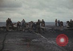 Image of USS Saratoga sailing Pacific Ocean, 1945, second 38 stock footage video 65675080634