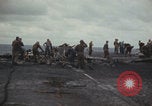 Image of USS Saratoga sailing Pacific Ocean, 1945, second 40 stock footage video 65675080634
