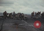 Image of USS Saratoga sailing Pacific Ocean, 1945, second 42 stock footage video 65675080634