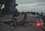 Image of USS Saratoga sailing Pacific Ocean, 1945, second 43 stock footage video 65675080634