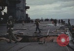 Image of USS Saratoga sailing Pacific Ocean, 1945, second 45 stock footage video 65675080634