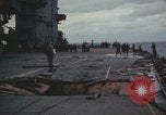 Image of USS Saratoga sailing Pacific Ocean, 1945, second 47 stock footage video 65675080634