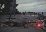 Image of USS Saratoga sailing Pacific Ocean, 1945, second 48 stock footage video 65675080634