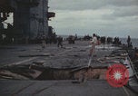 Image of USS Saratoga sailing Pacific Ocean, 1945, second 53 stock footage video 65675080634
