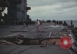 Image of USS Saratoga sailing Pacific Ocean, 1945, second 56 stock footage video 65675080634