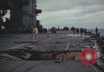 Image of USS Saratoga sailing Pacific Ocean, 1945, second 58 stock footage video 65675080634