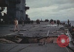 Image of USS Saratoga sailing Pacific Ocean, 1945, second 59 stock footage video 65675080634