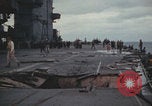 Image of USS Saratoga sailing Pacific Ocean, 1945, second 60 stock footage video 65675080634