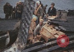 Image of USS Saratoga sailors clearing debris Pacific Ocean, 1945, second 17 stock footage video 65675080635