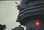 Image of USS Saratoga after Kamikaze attack Pacific Ocean, 1945, second 11 stock footage video 65675080636