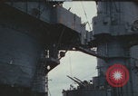 Image of USS Saratoga after Kamikaze attack Pacific Ocean, 1945, second 21 stock footage video 65675080636