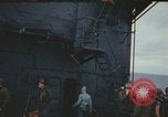 Image of USS Saratoga after Kamikaze attack Pacific Ocean, 1945, second 45 stock footage video 65675080636