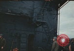 Image of USS Saratoga after Kamikaze attack Pacific Ocean, 1945, second 48 stock footage video 65675080636
