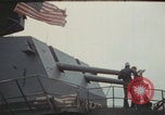 Image of USS Saratoga after Kamikaze attack Pacific Ocean, 1945, second 57 stock footage video 65675080636