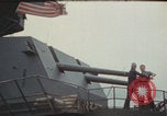 Image of USS Saratoga after Kamikaze attack Pacific Ocean, 1945, second 62 stock footage video 65675080636