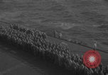 Image of USS Saratoga burial at sea Pacific Ocean, 1945, second 3 stock footage video 65675080637