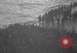 Image of USS Saratoga burial at sea Pacific Ocean, 1945, second 31 stock footage video 65675080637