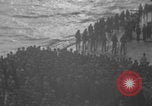 Image of USS Saratoga burial at sea Pacific Ocean, 1945, second 32 stock footage video 65675080637