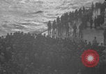 Image of USS Saratoga burial at sea Pacific Ocean, 1945, second 35 stock footage video 65675080637