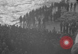 Image of USS Saratoga burial at sea Pacific Ocean, 1945, second 38 stock footage video 65675080637