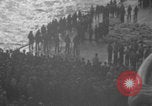 Image of USS Saratoga burial at sea Pacific Ocean, 1945, second 40 stock footage video 65675080637
