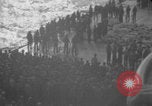 Image of USS Saratoga burial at sea Pacific Ocean, 1945, second 43 stock footage video 65675080637