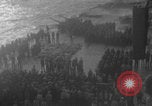 Image of USS Saratoga burial at sea Pacific Ocean, 1945, second 50 stock footage video 65675080637