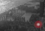 Image of USS Saratoga burial at sea Pacific Ocean, 1945, second 53 stock footage video 65675080637