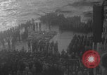 Image of USS Saratoga burial at sea Pacific Ocean, 1945, second 56 stock footage video 65675080637