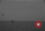 Image of USS Saratoga night attack Pacific Ocean, 1945, second 10 stock footage video 65675080638