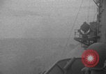 Image of USS Saratoga night attack Pacific Ocean, 1945, second 42 stock footage video 65675080638